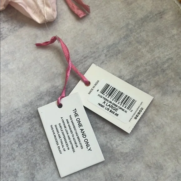 Simply Southern Pink and Purple Smocked Sundress - Picture 4 of 6